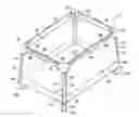 Fig. 01 - Foldable Play Yard Apparatus Including a Clamp and a Method of Attaching a Flexible Sheet to the Clamp