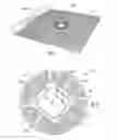 Fig. 02 - Integrated bonding flange support disk for prefabricated shower tray
