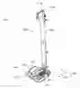 Fig. 01 - All in the head surface cleaning apparatus