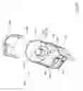 Fig. 26 - All in the head surface cleaning apparatus