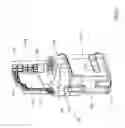 Fig. 22 - All in the head surface cleaning apparatus