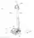 Fig. 01 - All in the head surface cleaning apparatus