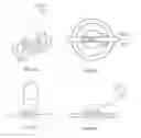 Fig. 59 - Closure apparatus with flexible sealable member and flexible support member
