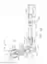 Fig. 17 - Surgical instrument with an anvil that is selectively movable about a discrete non-movable axis relative to a staple cartridge