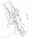 Fig. 43 - Surgical instrument with an anvil that is selectively movable about a discrete non-movable axis relative to a staple cartridge