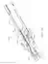 Fig. 50 - Surgical instrument with an anvil that is selectively movable about a discrete non-movable axis relative to a staple cartridge