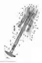 Fig. 72 - Surgical stapling device for performing circular anastomoses