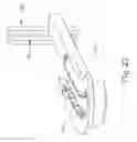 Fig. 23 - Electrosurgical instrument with removable jaw components