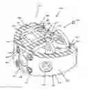 Fig. 01 - Device for securing an implant to tissue