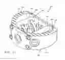 Fig. 12 - Device for securing an implant to tissue