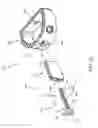 Fig. 22 - Device for securing an implant to tissue