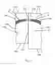 Fig. 08 - Assembled Absorbent Article Components with Graphics Having Aligned Low Intensity Zones