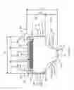 Fig. 11 - Assembled Absorbent Article Components with Graphics Having Aligned Low Intensity Zones