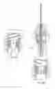 Fig. 10 - Retainer for retractable needle assemblies and syringes