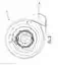 Fig. 11 - Device for evacuating individuals