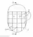 Fig. 01 - FACE PROTECTION GRILL INCLUDING AT LEAST ONE WIRE