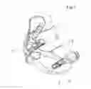 Fig. 02 - Device for retaining a shoe on a gliding board