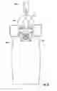 Fig. 10 - Accessory mounting assembly for skateboards