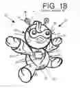 Fig. 10 - Doll companion integrating child self-directed execution of applications with cell phone communication, education, entertainment, alert and monitoring systems