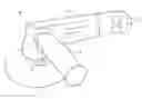 Fig. 01 - Assembly having a handheld power tool and a roughing disk