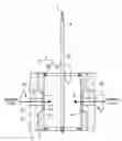 Fig. 01 - Scattering plate, grinding wheel, and grinding device