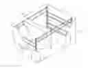 Fig. 01 - Support structure for hanging file folders