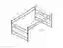 Fig. 02 - Support structure for hanging file folders