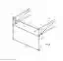 Fig. 06 - Support structure for hanging file folders