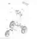 Fig. 01 - Compact wheeled carrier device with movable, stowable rear wheels and frame