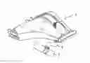 Fig. 01 - Motorcycle and motorcycle rear wheel swingarm with integrated resonator