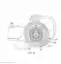 Fig. 13 - Bicycle rear derailleur with a damper assembly