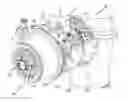 Fig. 01 - Aircraft landing gear equipped with wheel driving means