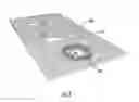 Fig. 03 - Integrated Bonding Flange Support Disk for Prefabricated Shower Tray