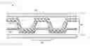 Fig. 01 - Multi-tiered recoiling energy absorbing system with lateral stabilizer