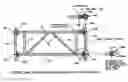 Fig. 01 - Pivoting horizontal and vertical scaffold members and a method of erecting an offset scaffold platform