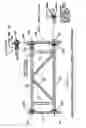Fig. 02 - Pivoting horizontal and vertical scaffold members and a method of erecting an offset scaffold platform