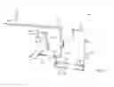 Fig. 04 - Modular roof mounted staging bracket with safety rails