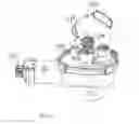 Fig. 18 - Pool cleaning robot having waterline movement capabilities