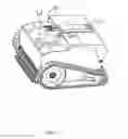 Fig. 19 - Pool cleaning robot having waterline movement capabilities