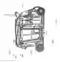 Fig. 34 - Pool cleaning robot having waterline movement capabilities