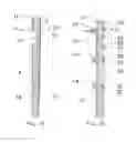 Fig. 02 - Utility or meter pole top reinforcement method and apparatus