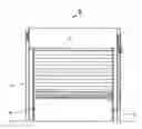 Fig. 01 - Overhead door with lintel seal interface assembly