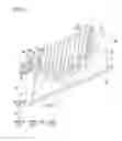 Fig. 18 - Gas turbine blade with cooling passages