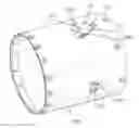 Fig. 01 - Deflector for a thrust flow powered vehicle and thrust flow powered vehicle with said deflector