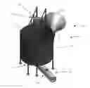 Fig. 01 - Assembly for generating electricity