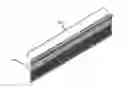 Fig. 01 - Plural tapered fastener with material receiving inward region