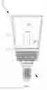 Fig. 08 - Plastic lamp base with zigzag electrical conductor and light bulb using the same