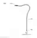 Fig. 01 - FLEXIBLE SUPPORT AND LAMP DEVICE STRUCTURE USING THE SAME