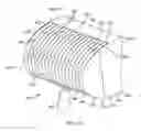 Fig. 14 - Light fixture with airflow passage separating driver and emitter