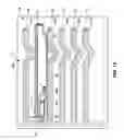 Fig. 14 - ASSEMBLY FOR ATTACHMENT TO REAR WALL OF APPLIANCE CAVITY